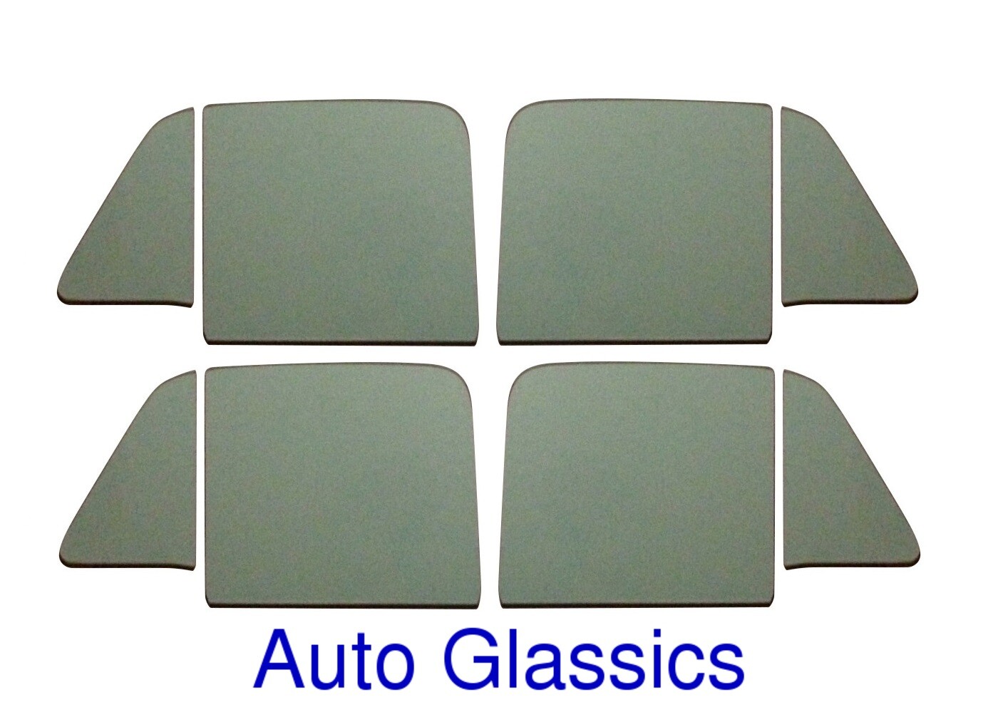 1949 1950 1951 1952 Pontiac Chieftain 4 Door Sedan Side Glass Kit NEW Windows