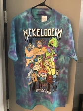 Nickelodeon L Men's T Shirt Made In The 90s Arnold Rugrats Real Monsters Rocko