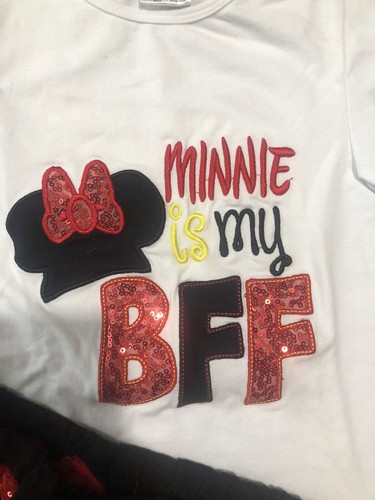 minne mouse outfit Disney World 2x perfect condition CUTE 🥰 Toddler Boutique - Picture 2 of 5