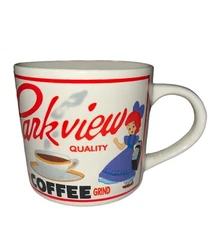 Parkview Quality Drip Grind Coffee Mug Yester Year Brand Westwood 1992