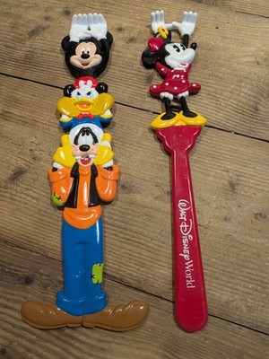 Walt Disney World Rückenkratzer - Mickey, Donald Goofy 15 cm Vintage