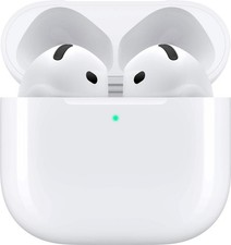 Apple AirPods 4 Wireless Bluetooth In-Ear Earbuds USB-C Case MXP63LL/A White