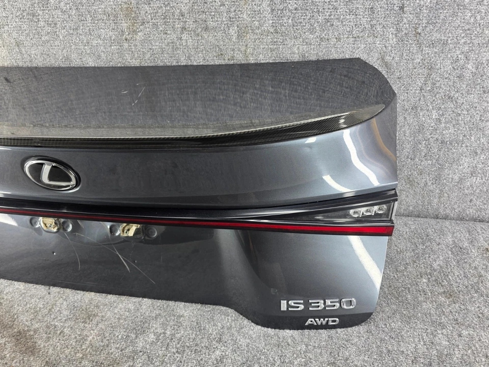 LEXUS 21-25 IS350 IS500 IS300 F-SPORT OEM TRUNK LID COVER THIRD BRAKE LIGHT 1L1 - Image 2 of 4