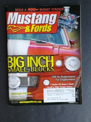 Mustang & Fords Magazine April 2005 1967 Mustang