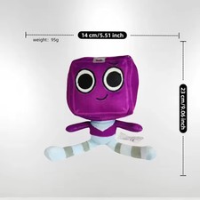 Small Purple Monster Plush Horror Game Stuffed Figure Doll Kids Birthday Gift