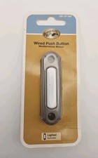 Hampton Bay Wired Push Button Mediterranean Bronze Finish 16V LED Lighted NEW