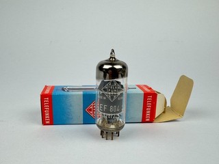 Telefunken EF804S Röhre NOS OVP Diamond Bottom preamp Verstärker