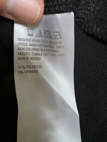 IMAN Global schicke ärmellose Bluse Damen XS schwarz Rüschensaum Tunika Top neu Etikett - Bild 5 von 8