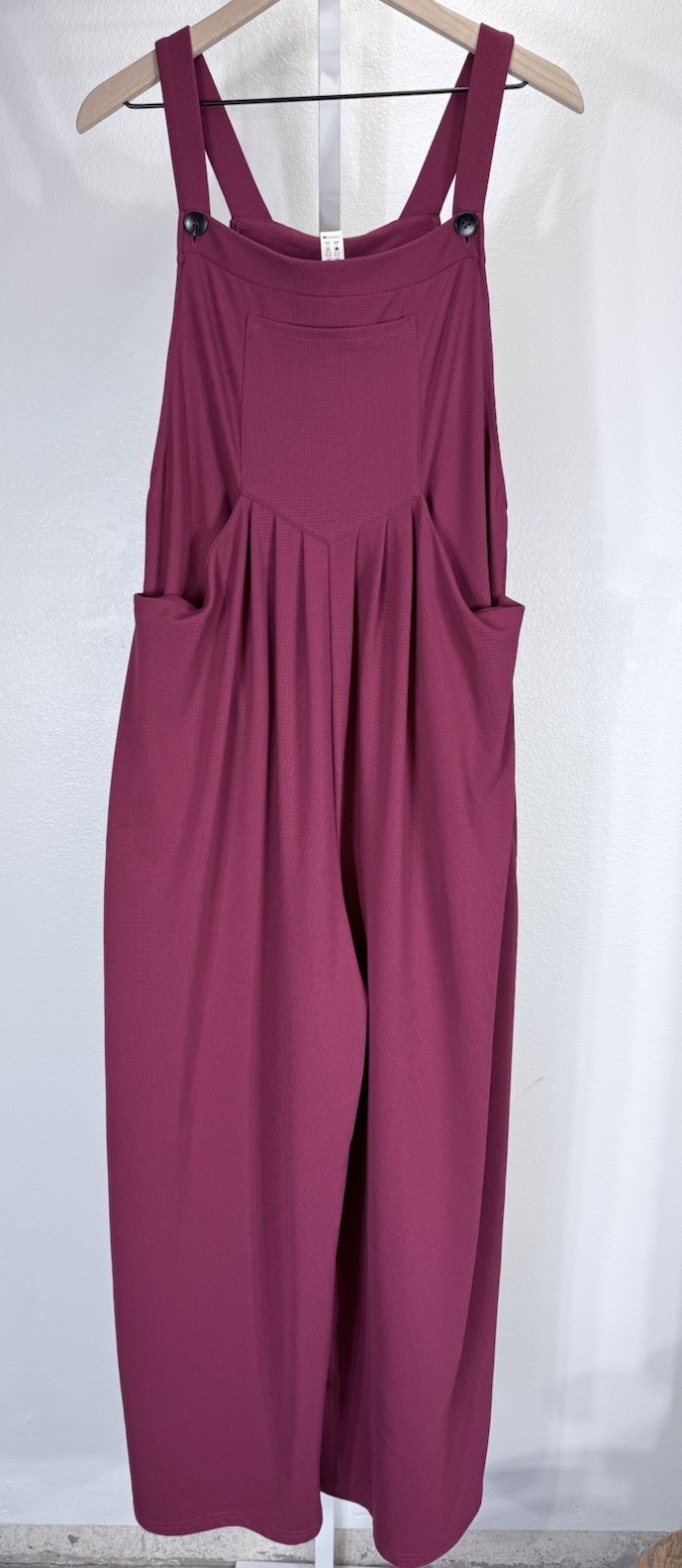 Halara Adjustable Strap Waffle Overall Jumpsuit S… - image 2