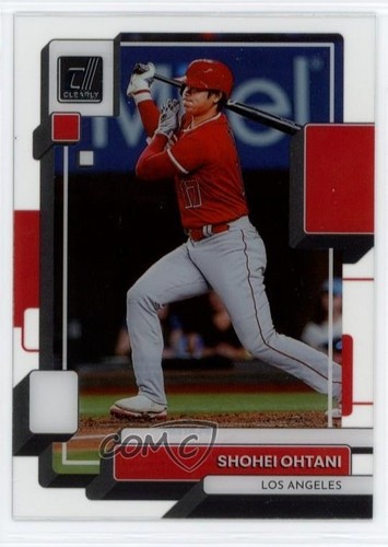 2022 Panini Chronicles Clearly Donruss Shohei Ohtani #29 b5f