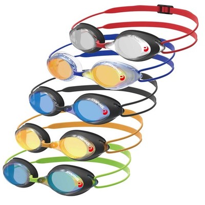 SWANS Profi Schwimmbrille SRX-M PAF Schwimmen Premium Anti Beschlag verspiegelt