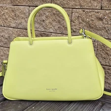 kate spade- Grace Fine Grain Leather- Conv. Med Satchel- Bosc Pear- NWT- $398
