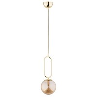 Moderne Gold HäNgelampen 1X40W/E14 IP20 - Ideal FüR Stilvolle Innenbeleuchtung