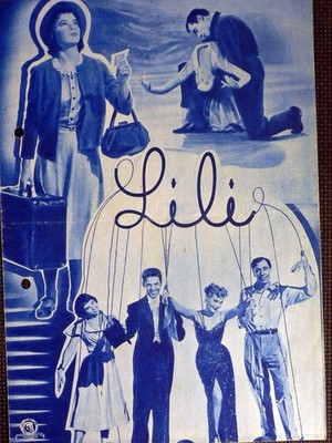 Lili - Leslie Caron - Illustr. Film-Kurier - BFK-BNK 1697 gelocht (44/3)