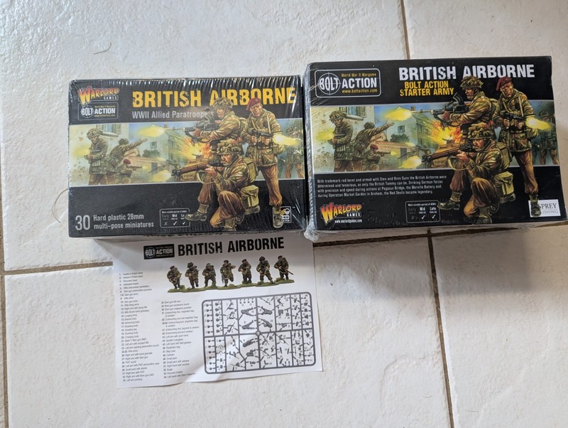 Bolt Action British Airborne Lot