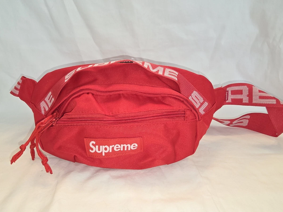 Supremeの18SS Waist Bag Supreme Waist Bag SS18 Fanny Pack Brand - Black | eBay