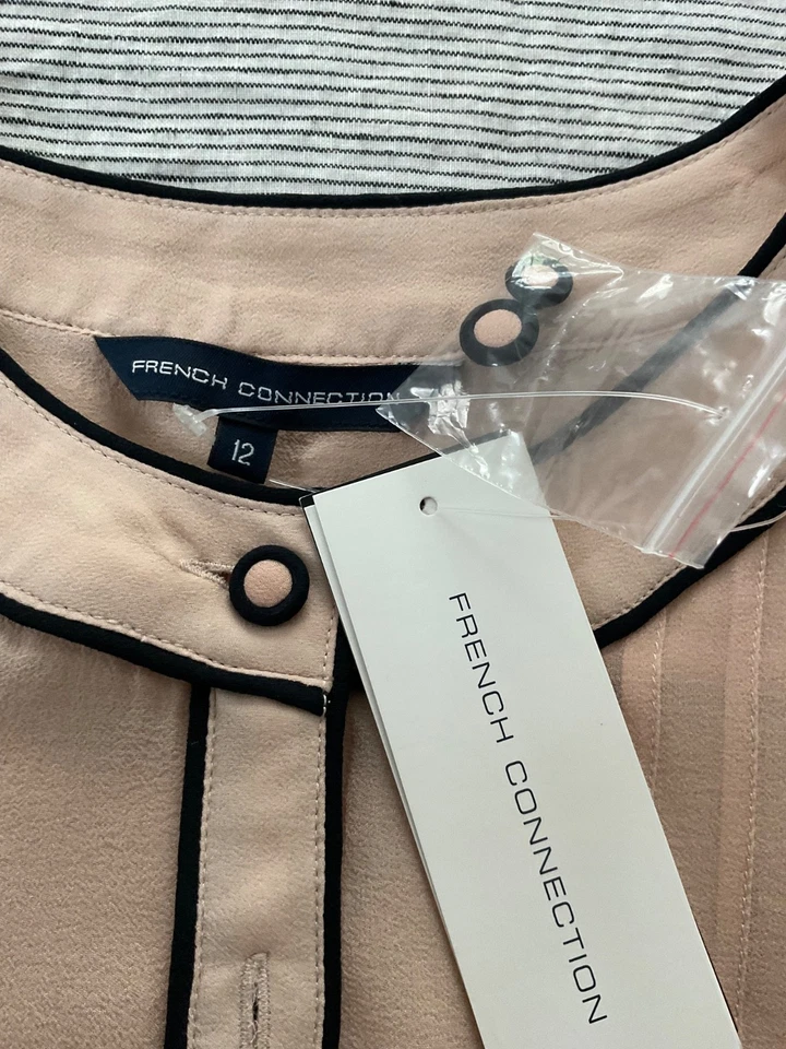 100% silk French Connection size 12 - image 2 of 4