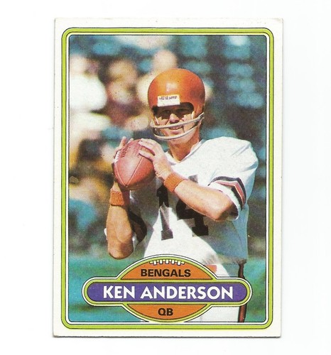 Ken Anderson #388 1980 Topps card