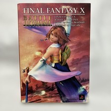Final Fantasy X Battle Ultimania Strategy Guide First Edition New Mint Condition