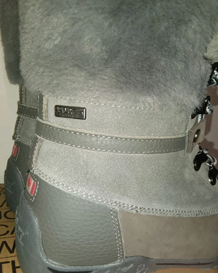 PAJAR Mujer Bota Talla 9 Gris Mujer Invierno Botas de Nieve Nuevas con Etiquetas Botas Impermeables Foto 4 de 4