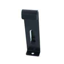 Black Notch Hook for Wire Grid (1/4" Notch Depth) - Pack of 50