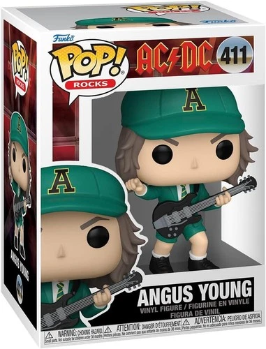 AC/DC - ANGUS YOUNG - FUNKO POP - *DAMAGED BOX* 79804