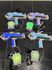Laser X Laser Tag Set of 4 Guns and Sensors Tested  Working Toy Game