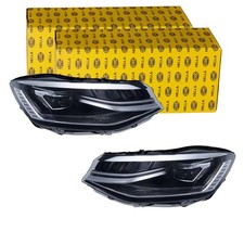 2X HELLA SCHEINWERFER LED LINKS+RECHTS passend für VW CADDY
