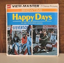 Vtg 1974 View-Master Happy Days - Reels  Story Booklet Preowned
