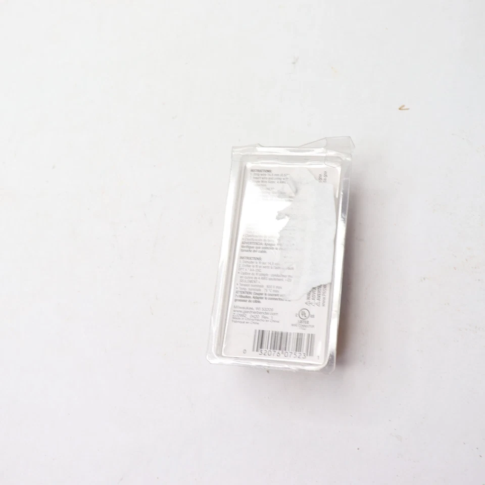 (4-Pk) Gardner Bender Electrical Ring Terminal Insulated Barrel Crimp Connection - Image 3 of 4