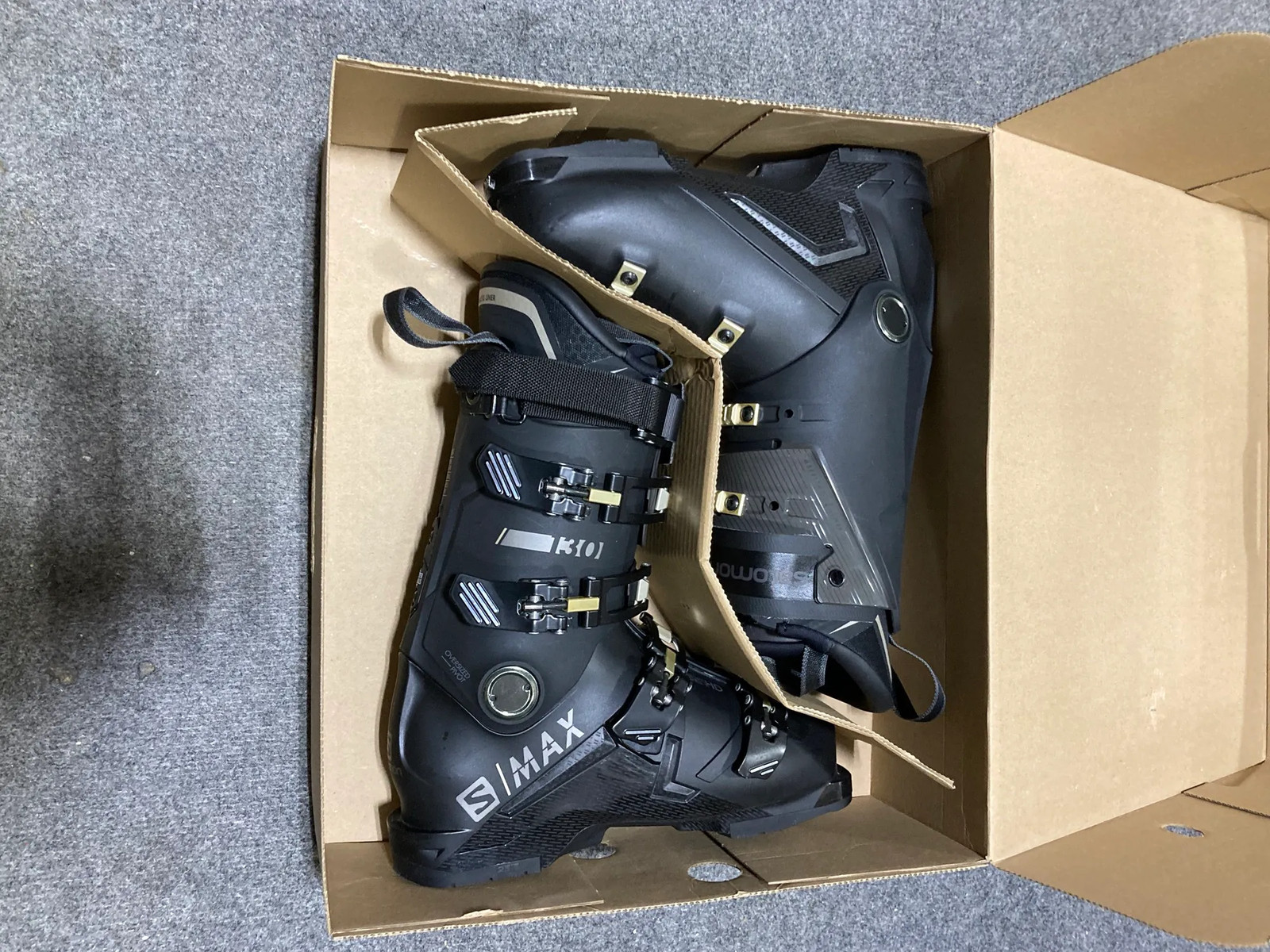 Scarponi da sci uomo Salomon S Max 130 NUOVI Mondo 25 5