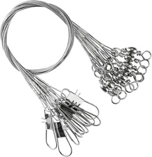Freshwater Wire Fishing Leader Stainless Heavy Duty Wire Leader Fishing Saltwate