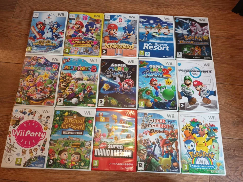 Nintendo WII Games Bundle múltiples selecciones descuentos en múltiples opciones Foto 3 de 4