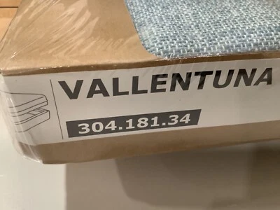 Ikea VALLENTUNA Cover SLIPCOVER FOR SEAT MODULE WITH STORAGE HILLARED LIGHT BLUE