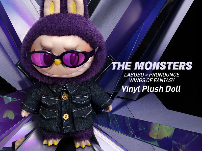 POP MART LABUBU × PRONOUNCE - WINGS OF FANTASY Plush Doll POP MART LABUBU × PRONOUNCE - WINGS OF FANTASY Plush Doll