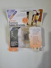 Furniture Safety Straps Brackets Mommys Helper Tip Resistant New/Sealed 