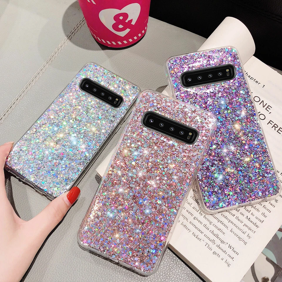 Ударопрочный блестящий термополиуретановый чехол для Samsung Galaxy S22 Plus S21 Ultra S20 S10 Note20 - Изображение 3 из 4