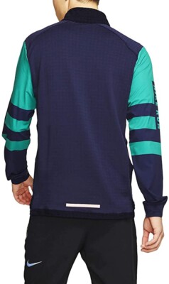 Sz Large NWT Nike Wild Run Men's Midlayer Running 1/4 Zip