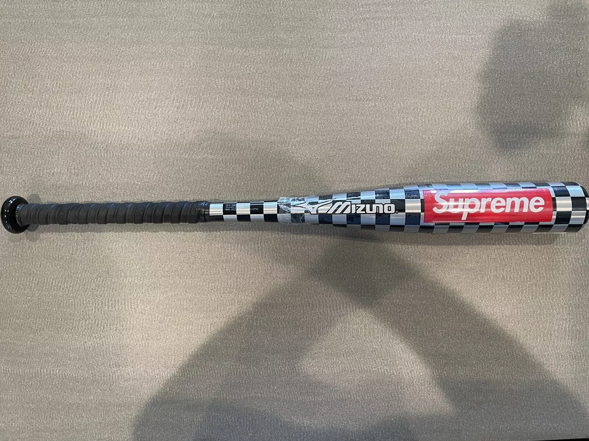 SUPREME 2014 S/S MIZUNO ALUMINUM CHECKER BASEBALL BAT BRAND NEW