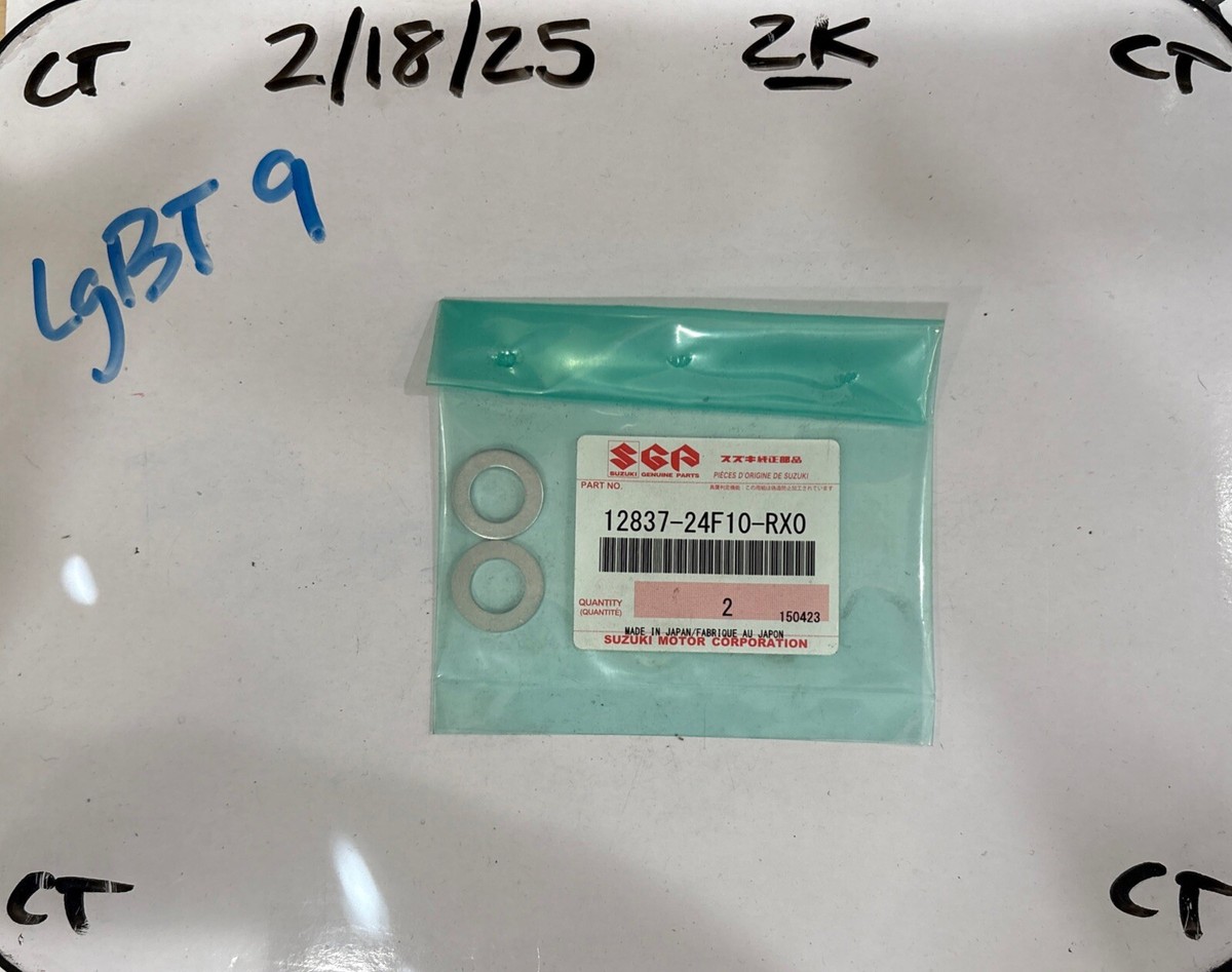 NEW SUZUKI OEM Gasket 12837-24F10-RX0 2pk | eBay