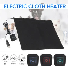 5V USB Electric Cloth Heater Pad Heating Element 240*300mm Thermal Vest Jacket