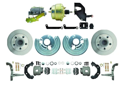 Fits Mopar 1962-74 B E Body Standard Power Disc Brake Conversion Kit Disc Disc - Image 1 of 4