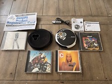 Philips AX5311/17 Portable CD Player And 4 Cd...