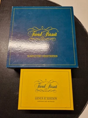 Gesellschaftsspiel Trivial Pursuit, Komplettset Genus Edition mit Ergänzung 1986 - Bild 1 von 3