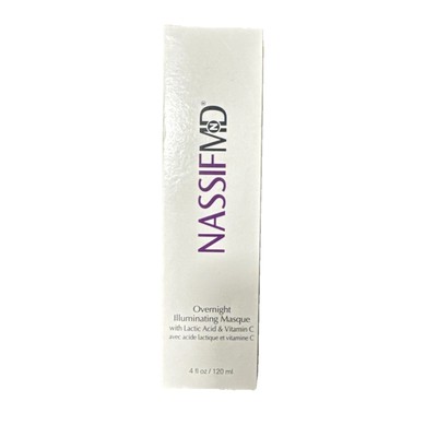 Nassif MD Dermaceuticals overnight illuminating mask 4 fl oz NEW Masque Sealed