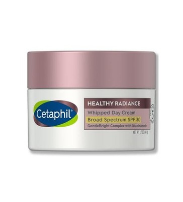 Cetaphil Face Day Cream, Healthy Radiance Whipped Day Cream SPF 30 1.7oz NO BOX