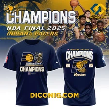 NBA Ind1ana Pacers 2025 Finals Winners Tee
