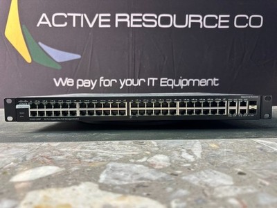 Cisco SG300-52MP-K9 V02 52-Port Gigabit PoE Managed Network Switch