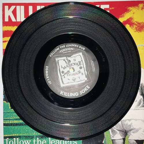 Original 1981 - Killing Joke - Follow The Leader 10” Vinyl 5 Track EX/EX - Picture 4 of 5