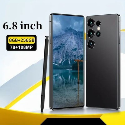 Unlocked 5G Smartphone S25 Ultra Android 14Dual SIM Cell Phones 8GB+256GB 6.8in